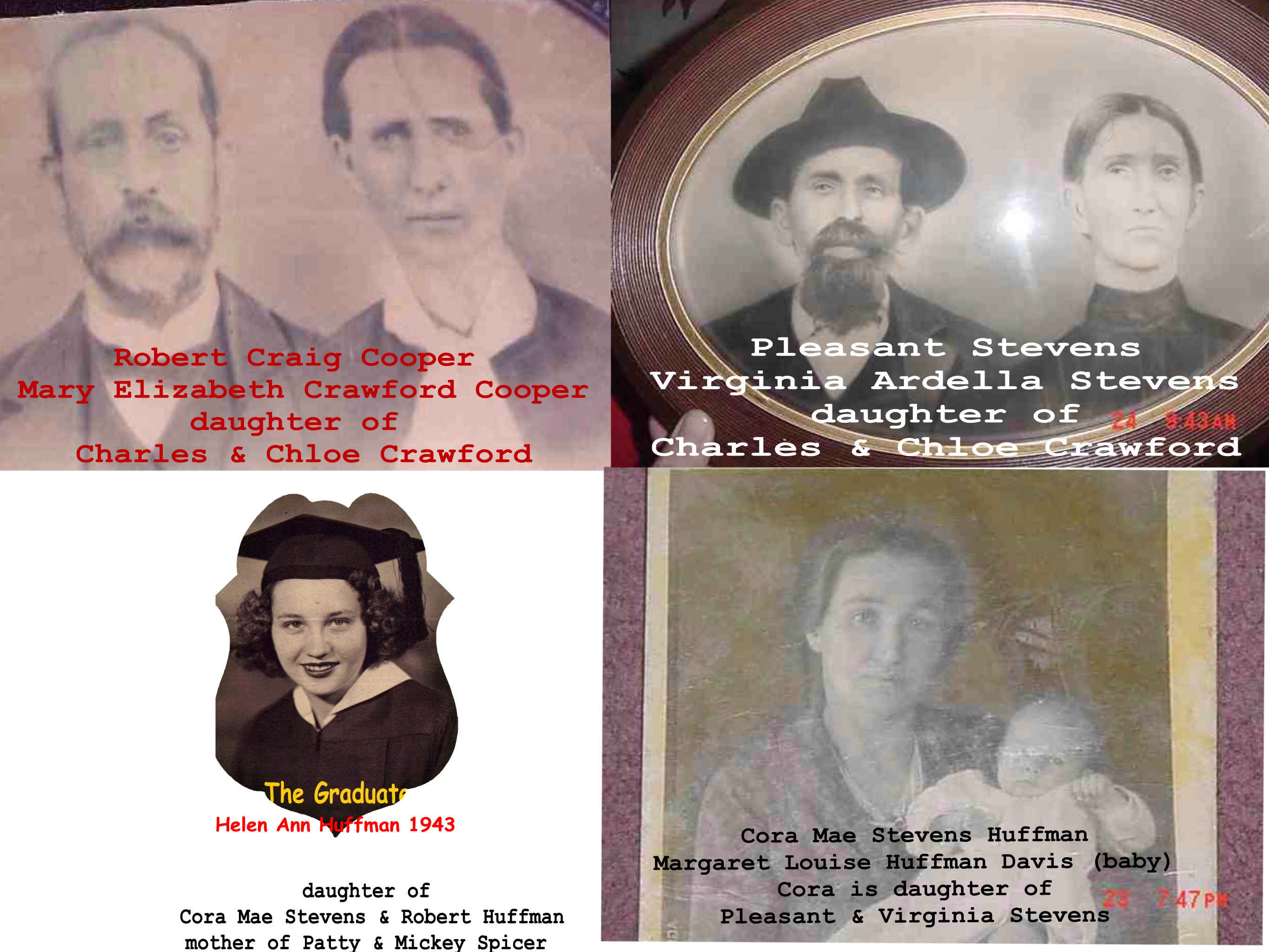 Crawford Family Collage